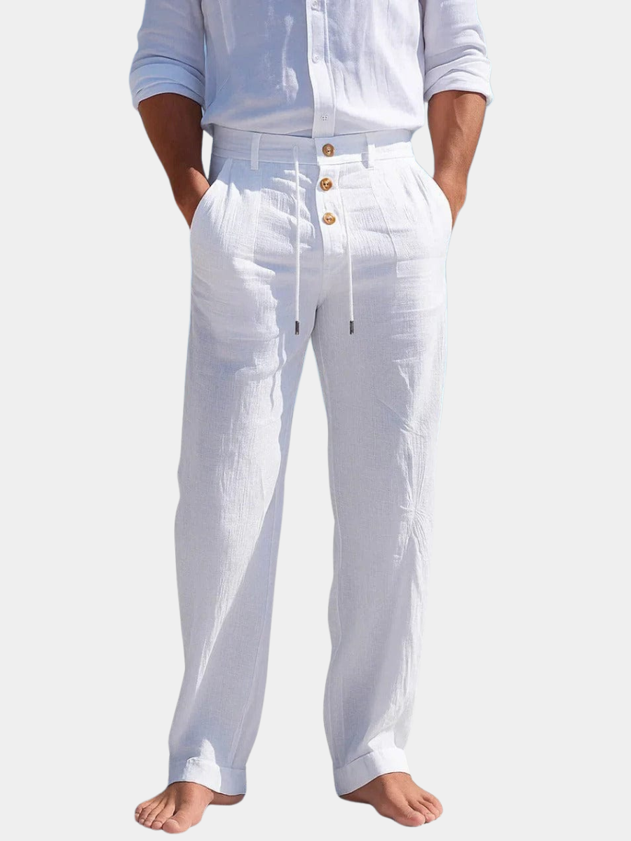 LIAM™ | Men's Linen Trousers