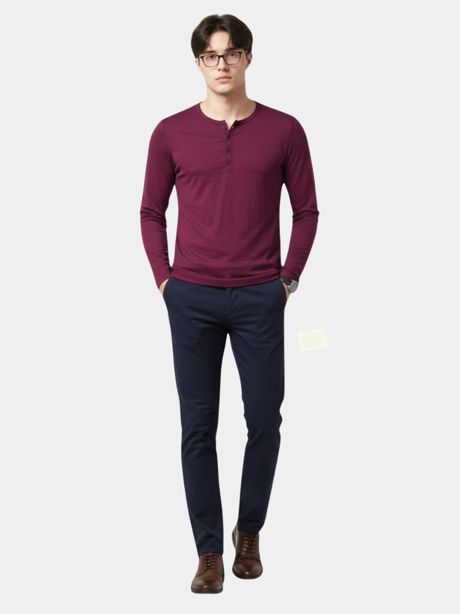 LIAM™ | Men's Cotton Long Sleeve