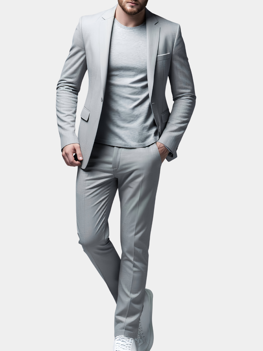LIAM™ | Men's Stretch Two-Button Suit