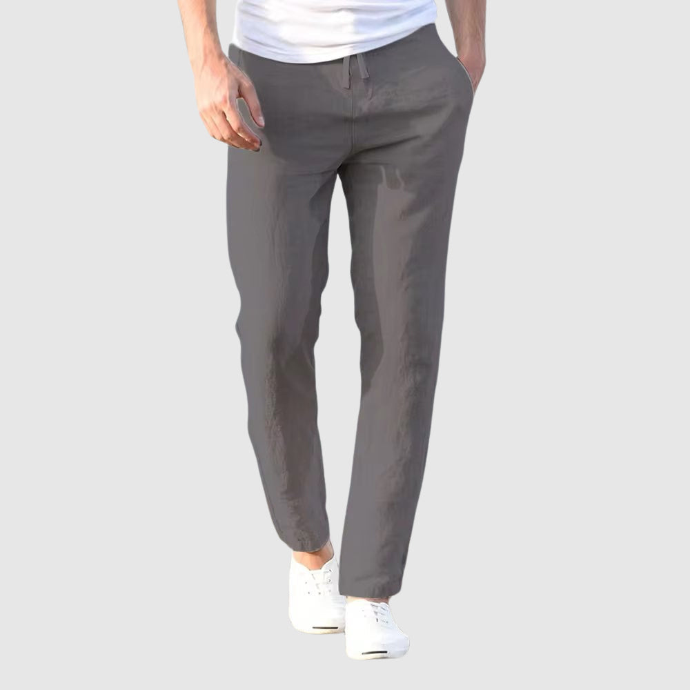 LIAM™ | LIGHTWEIGHT LINEN PANTS