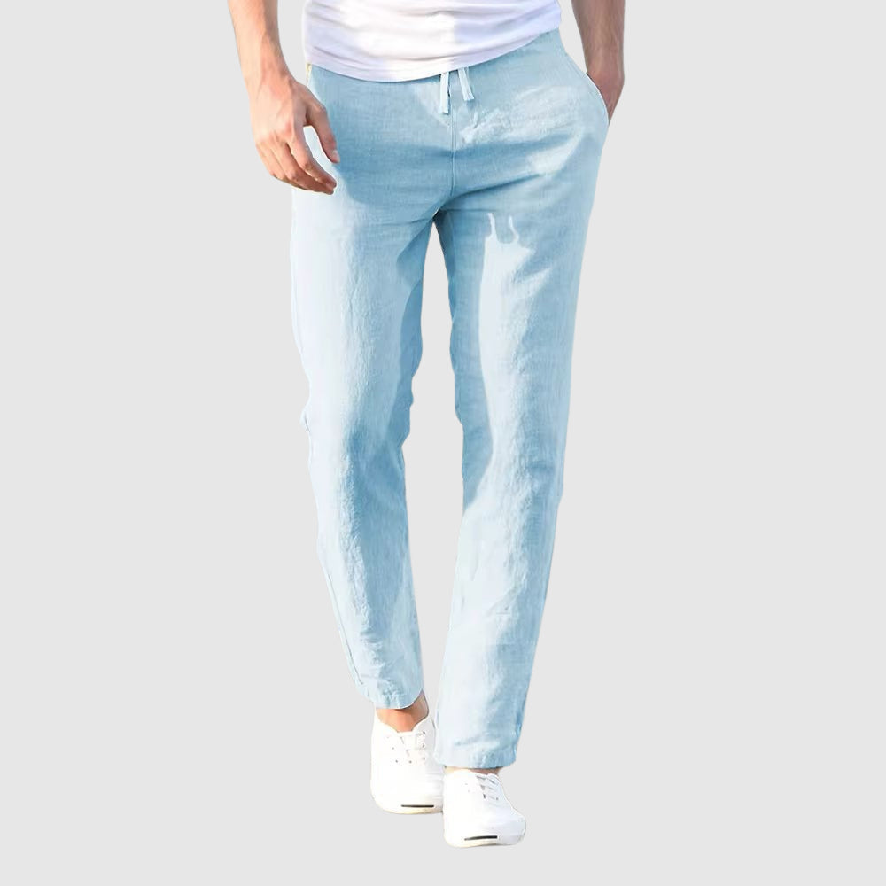LIAM™ | LIGHTWEIGHT LINEN PANTS