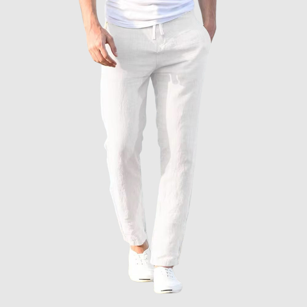 LIAM™ | LIGHTWEIGHT LINEN PANTS