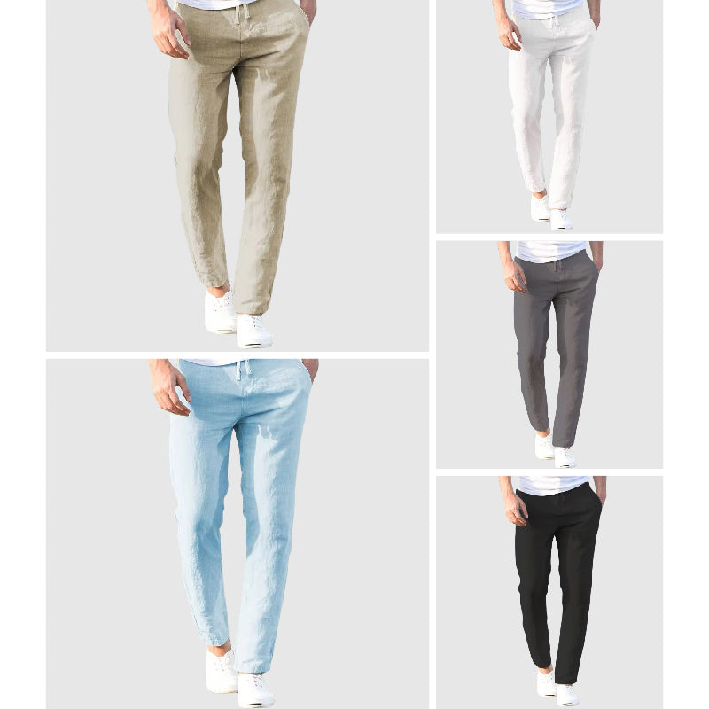 LIAM™ | LIGHTWEIGHT LINEN PANTS