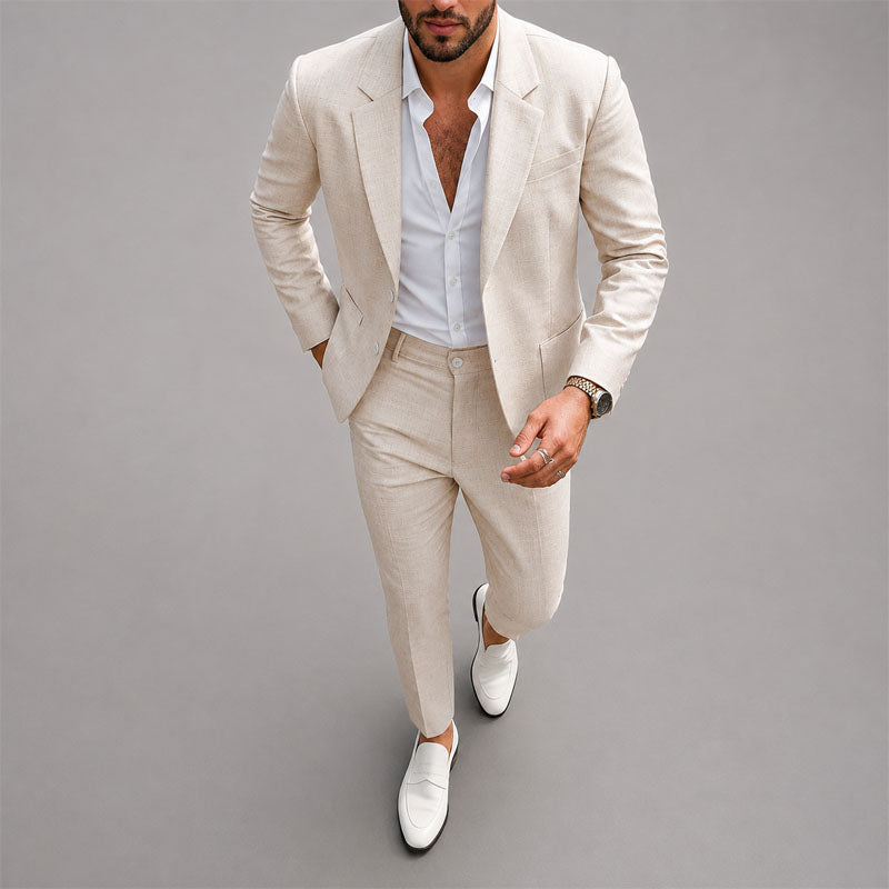 LIAM™ | Men's Slim-Fit Two-Piece Suit