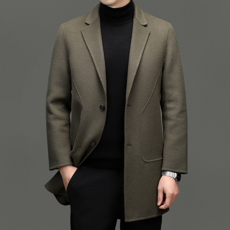 LIAM™ | Men's Tailored Wool Overcoat