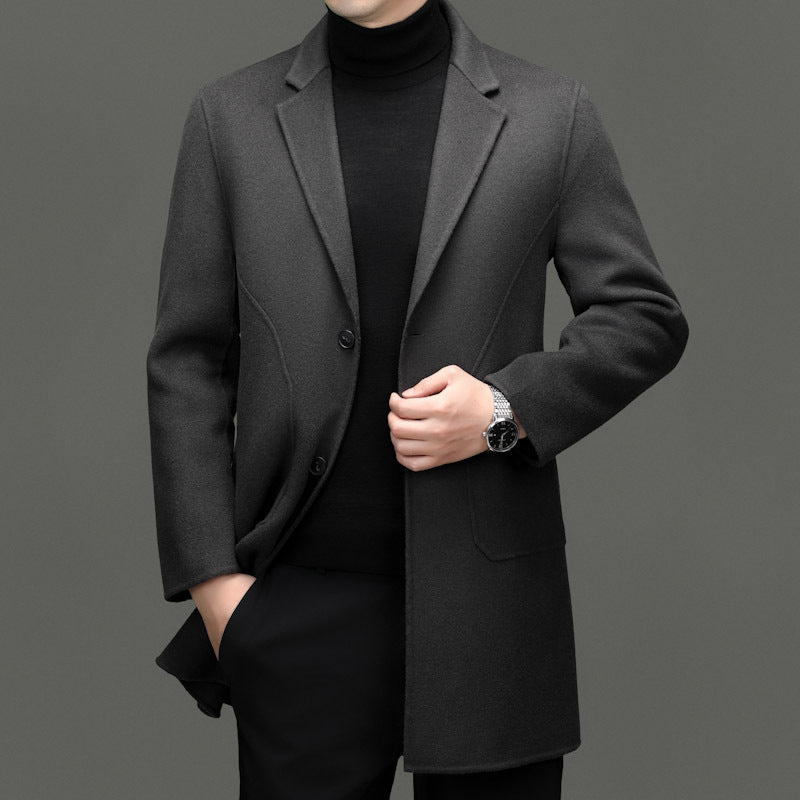 LIAM™ | Men's Tailored Wool Overcoat