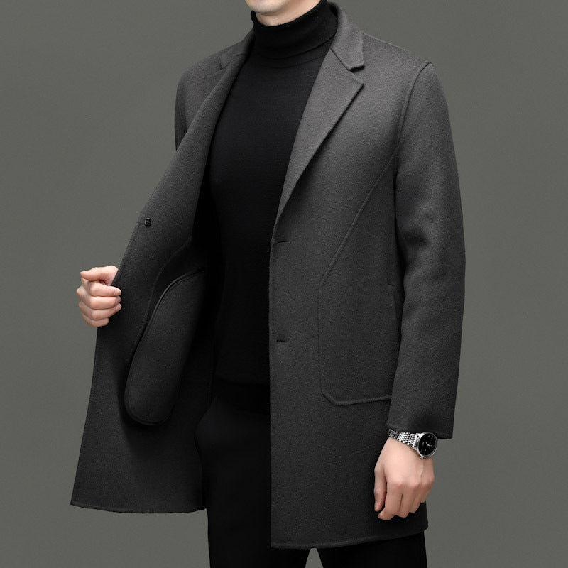 LIAM™ | Men's Tailored Wool Overcoat