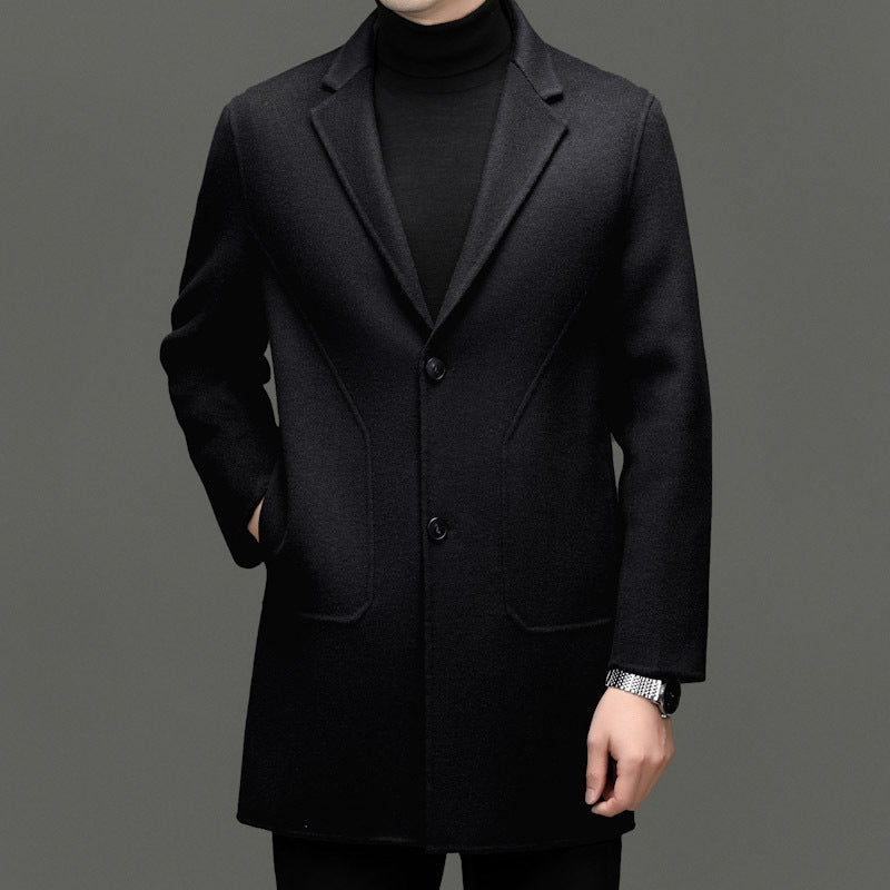 LIAM™ | Men's Tailored Wool Overcoat