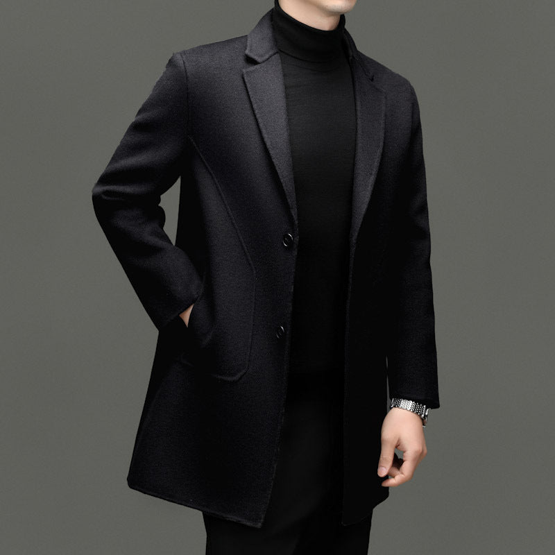 LIAM™ | Men's Tailored Wool Overcoat