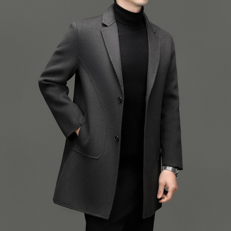 LIAM™ | Men's Tailored Wool Overcoat