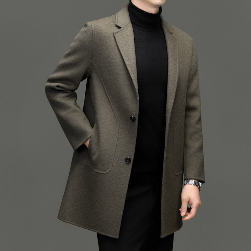 LIAM™ | Men's Tailored Wool Overcoat