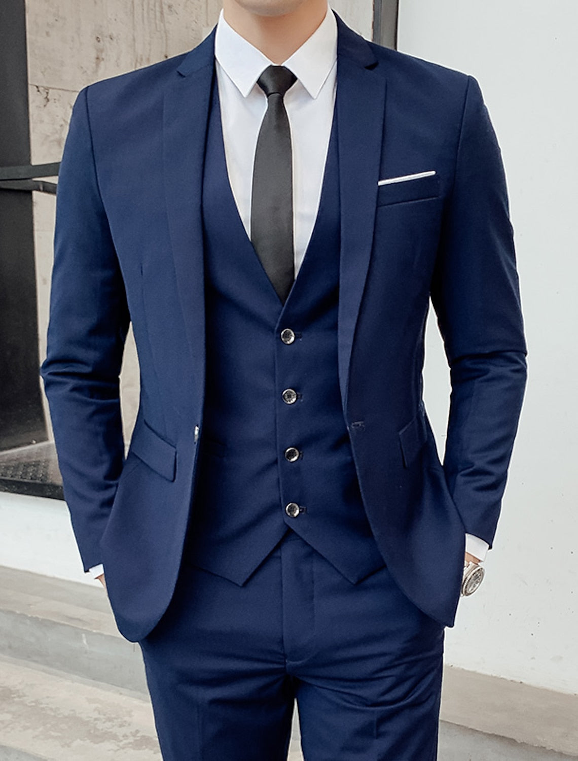 LIAM™ | Men's Single-Button Formal Suit