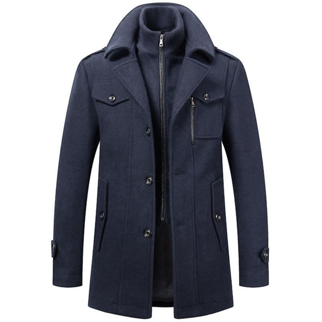 LIAM™ | Double Collar Coat