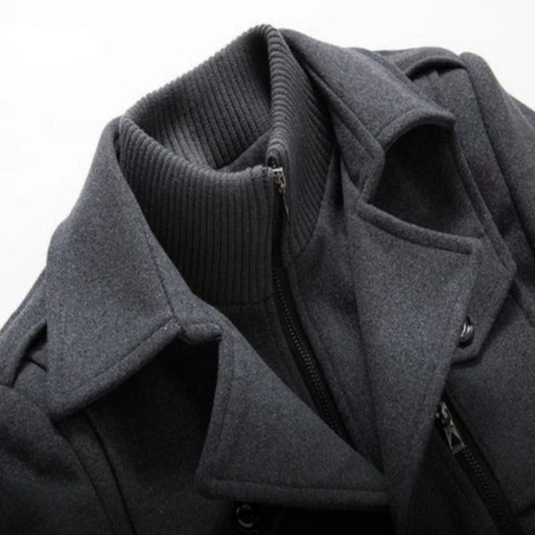 LIAM™ | Double Collar Coat