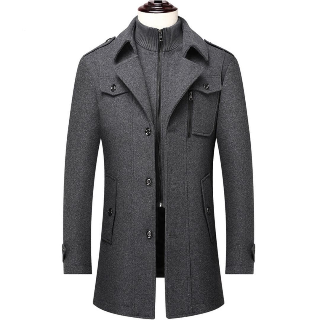 LIAM™ | Double Collar Coat