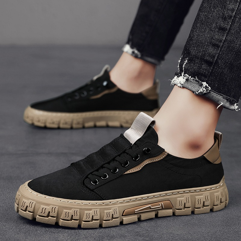 LIAM™ | Men's Canvas Trail Sneakers