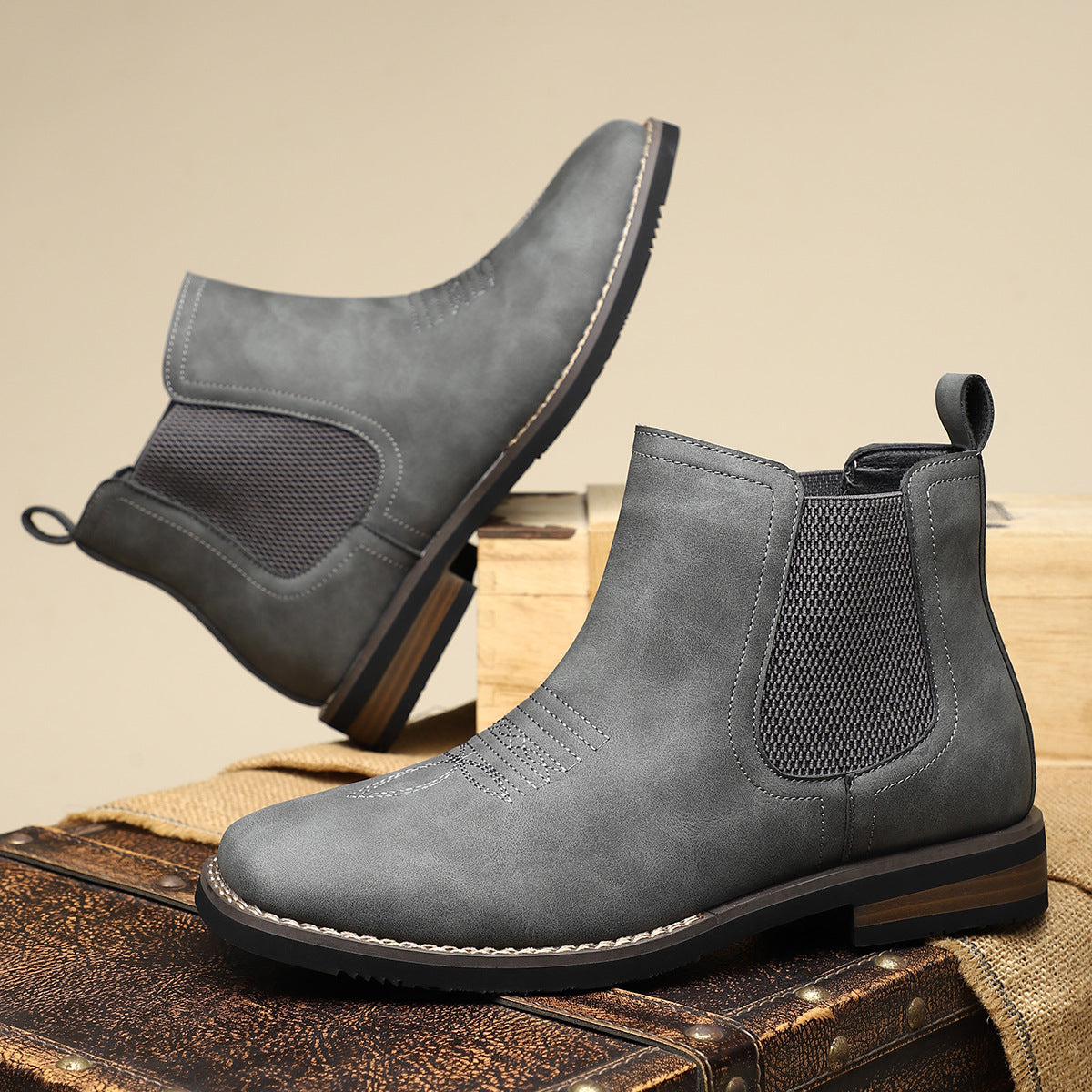 LIAM™ | CLASSIC LEATHER BOOTS