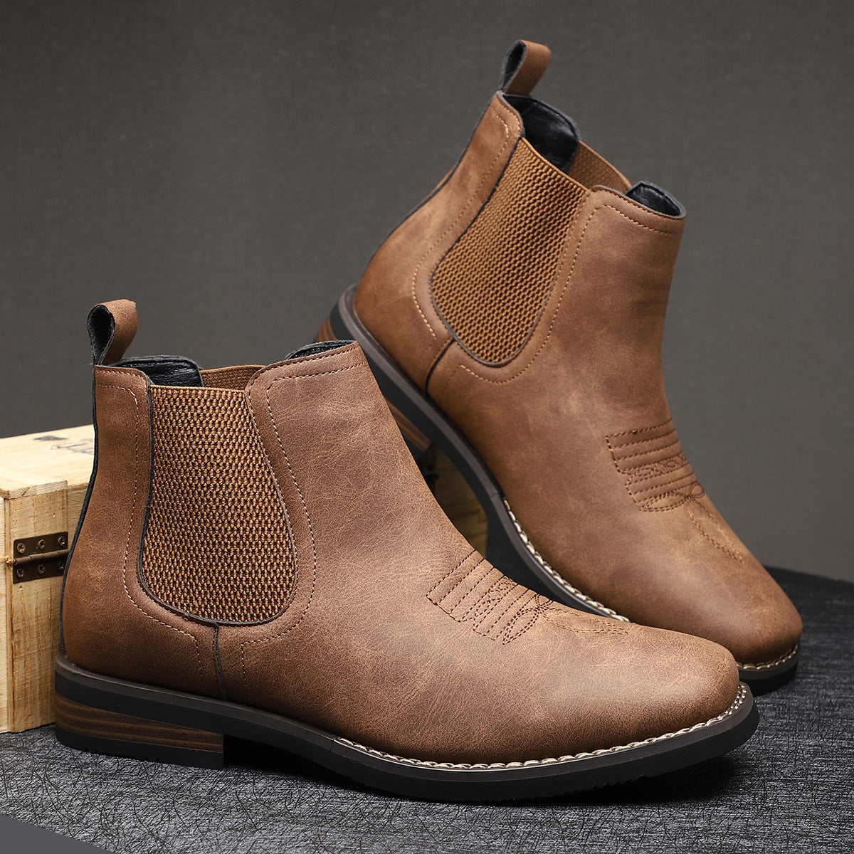 LIAM™ | CLASSIC LEATHER BOOTS