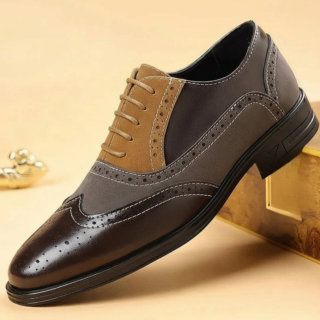 LIAM™ | BROGUE LACE-UP SHOES FOR MEN