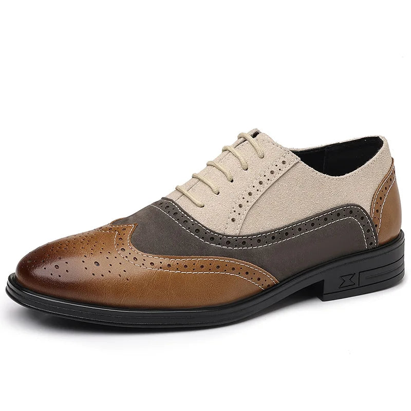 LIAM™ | BROGUE LACE-UP SHOES FOR MEN