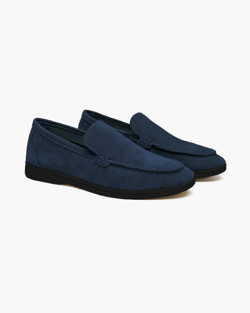 LIAM™ | PREMIUM SUEDE LOAFERS - BLACK SOLES