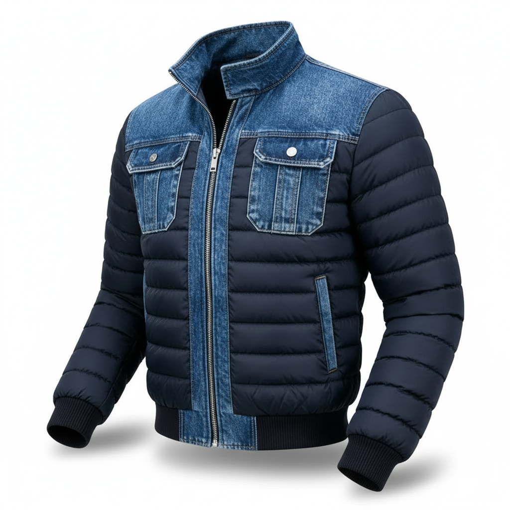 LIAM™ | MEN’S HYBRID PADDED DENIM JACKET