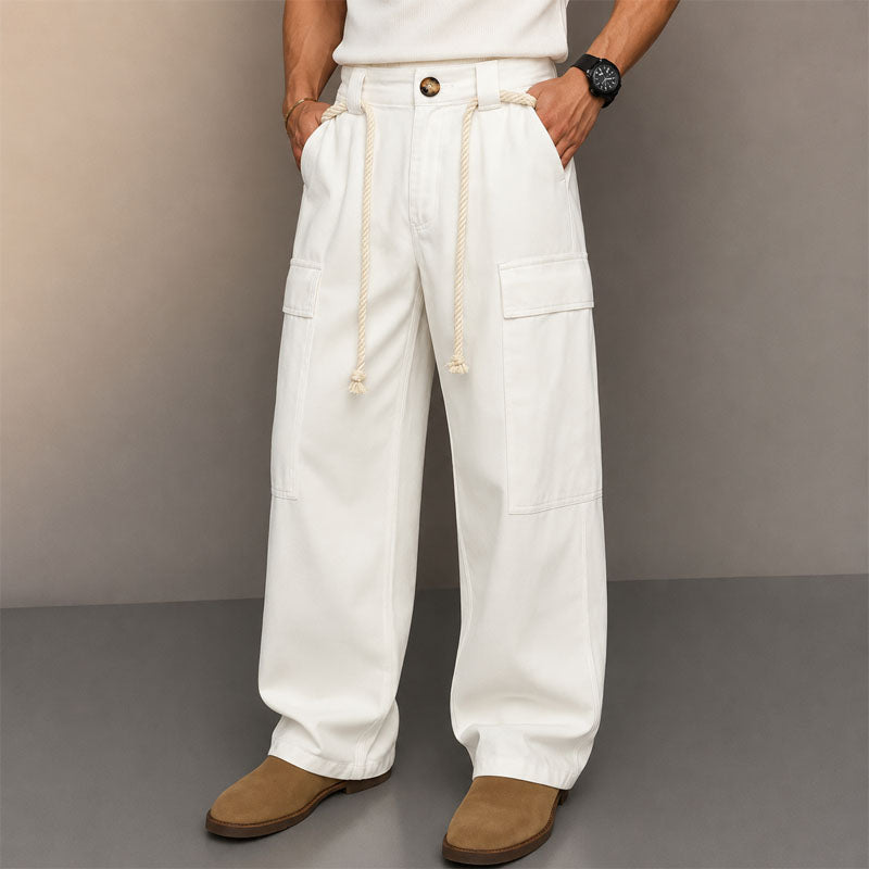 LIAM™ | Men's Wide-Leg Cargo Trousers