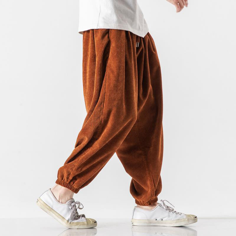 LIAM™ | Men's Loose-Fit Corduroy Jogger Trousers