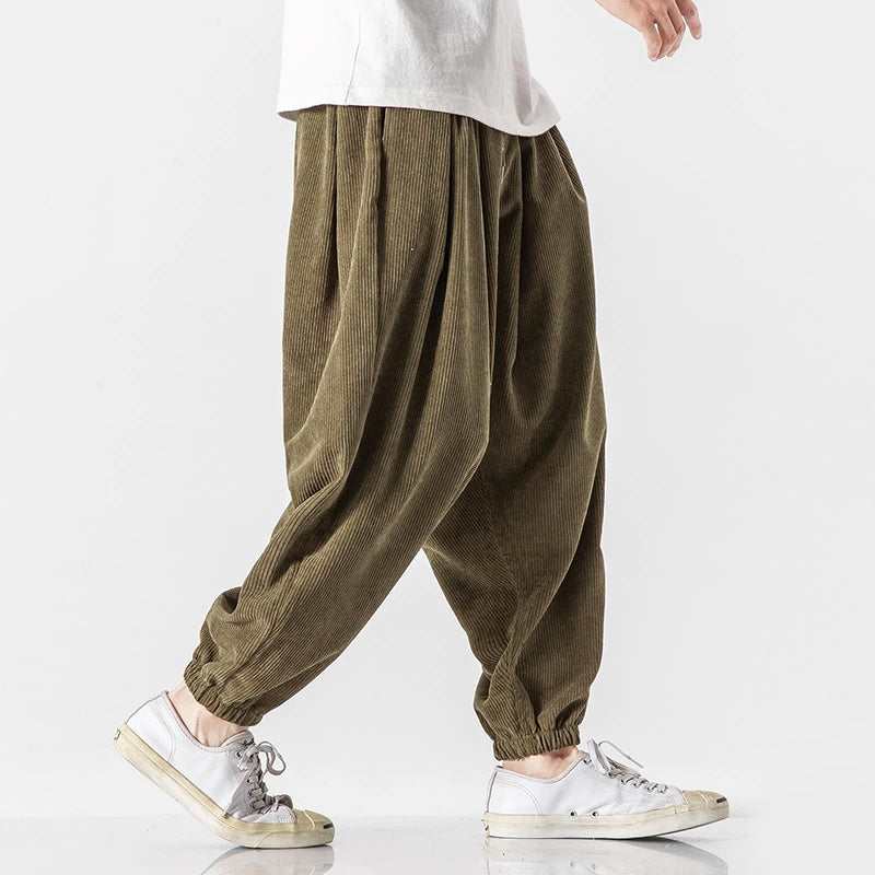 LIAM™ | Men's Loose-Fit Corduroy Jogger Trousers