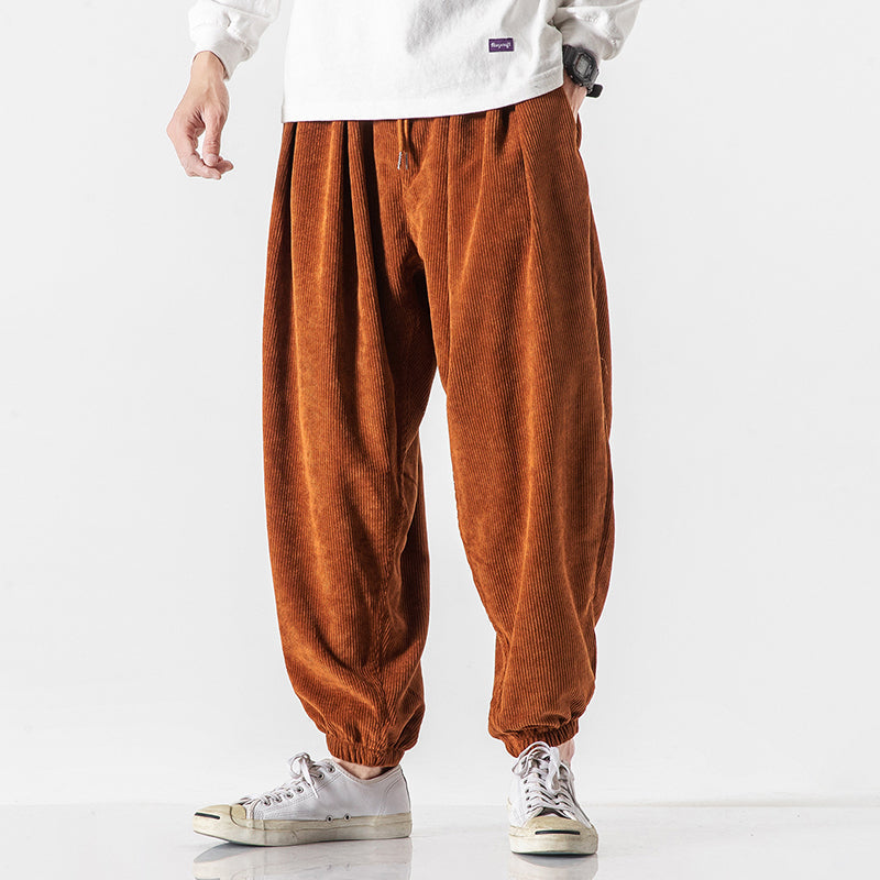 LIAM™ | Men's Loose-Fit Corduroy Jogger Trousers