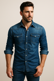 LIAM™ | Denim Shirt