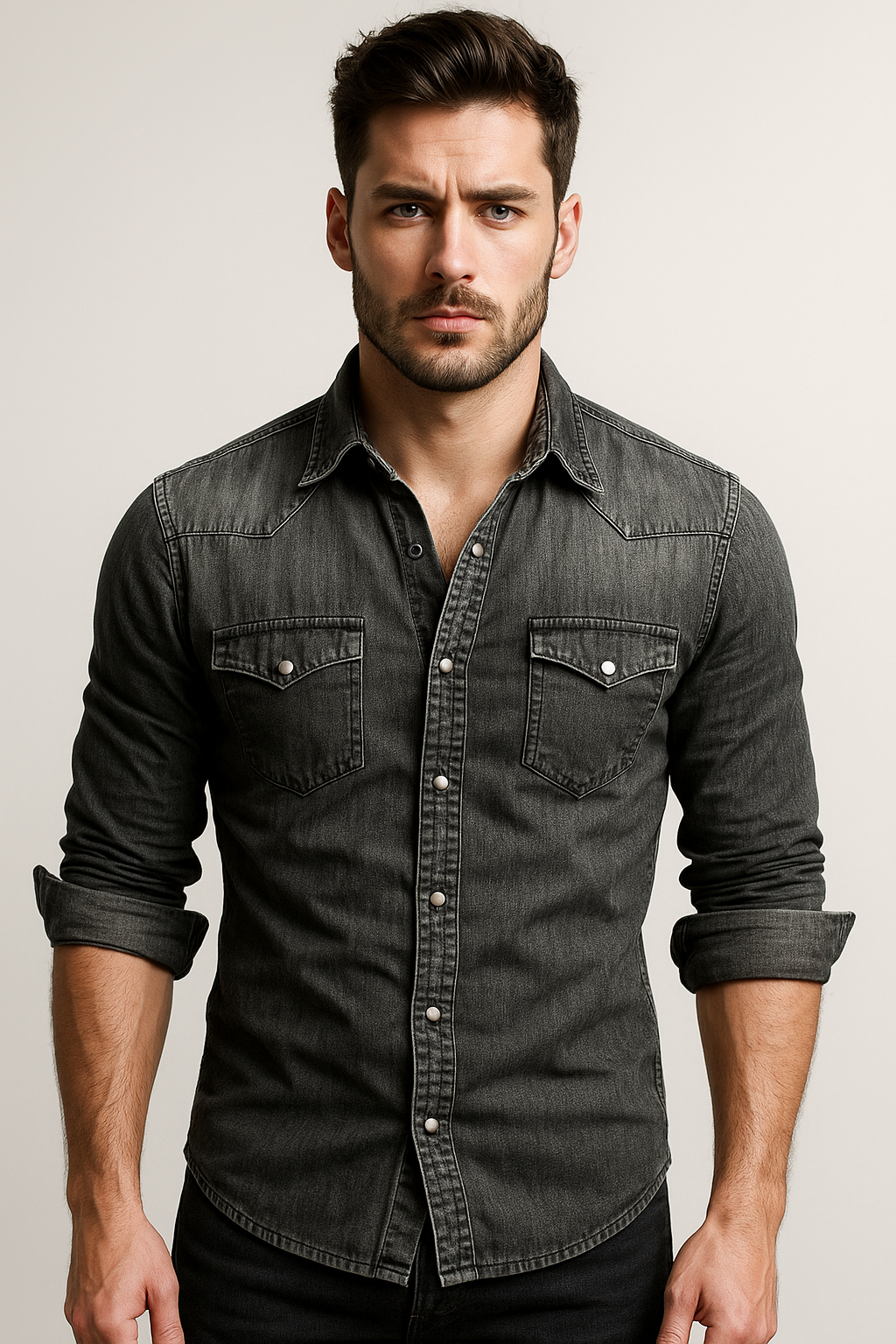 LIAM™ | Denim Shirt