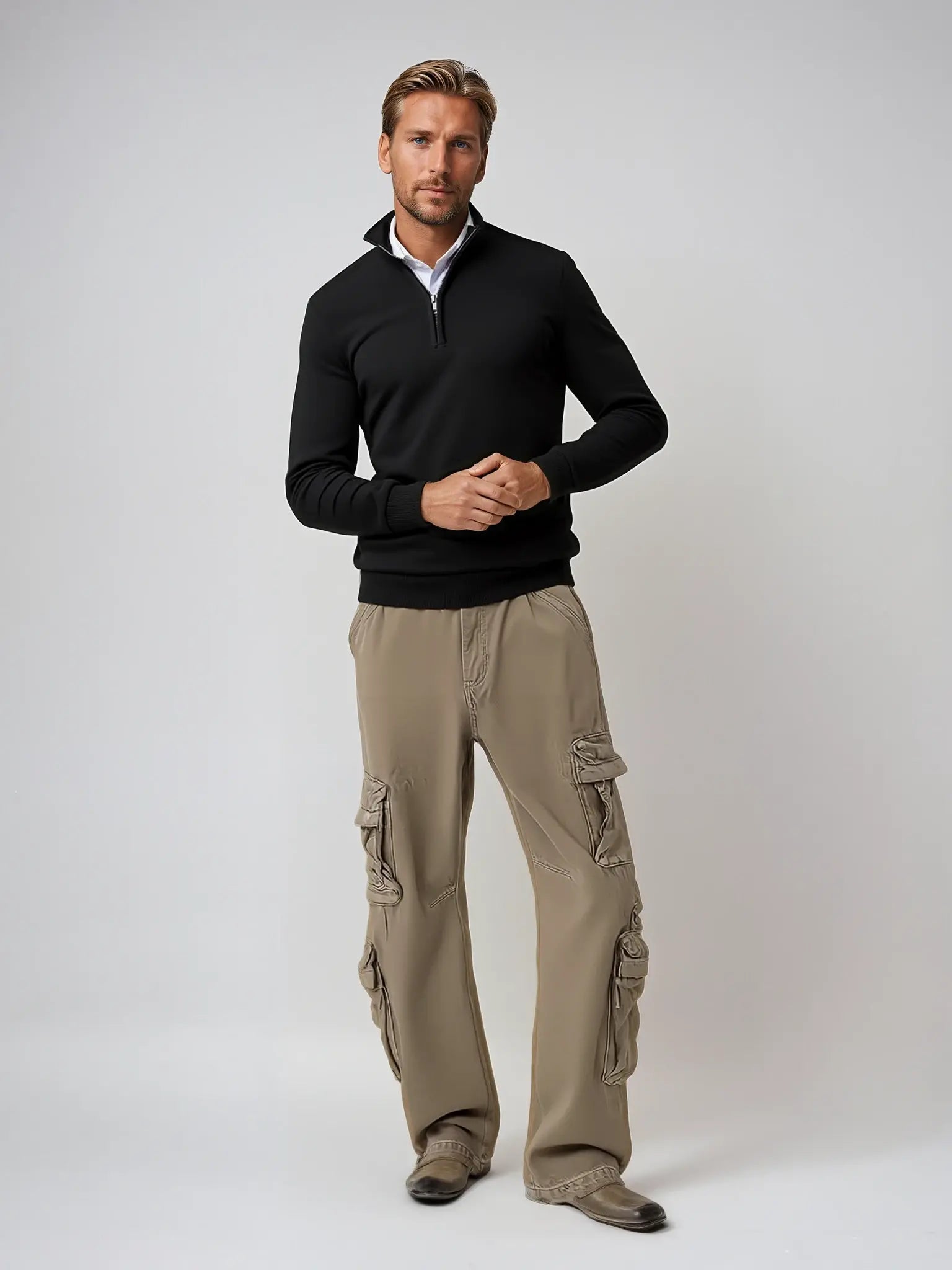 LIAM™ | Half-Zip Sweater