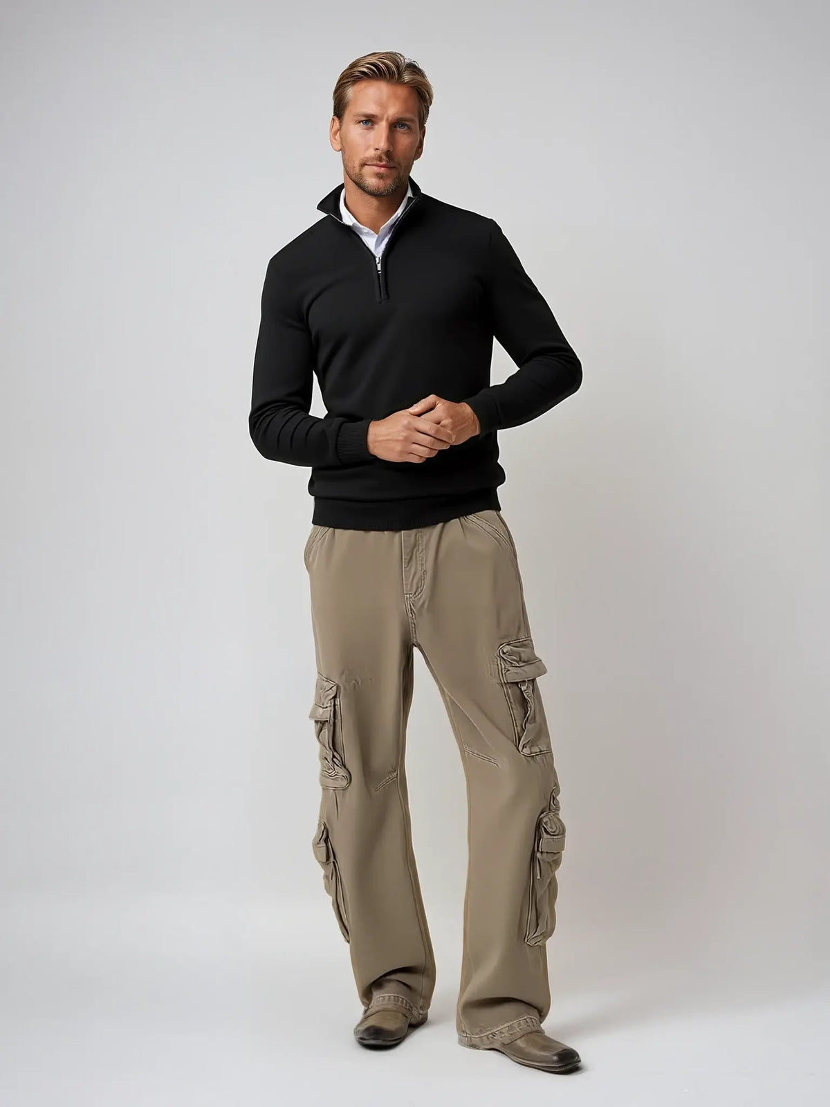 LIAM™ | Half-Zip Sweater