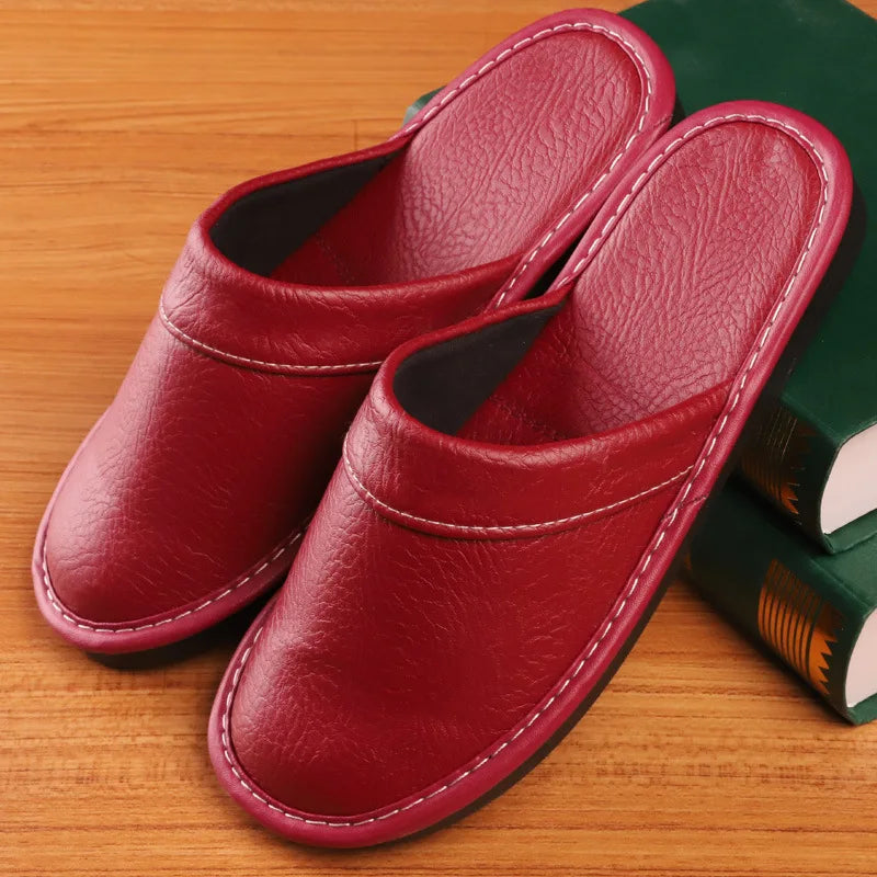 LIAM™ | Men's Leather Slippers
