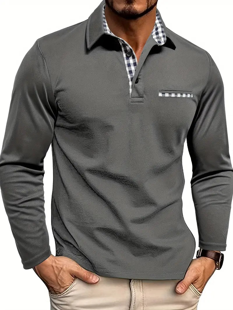 LIAM™ | Plaid Polo