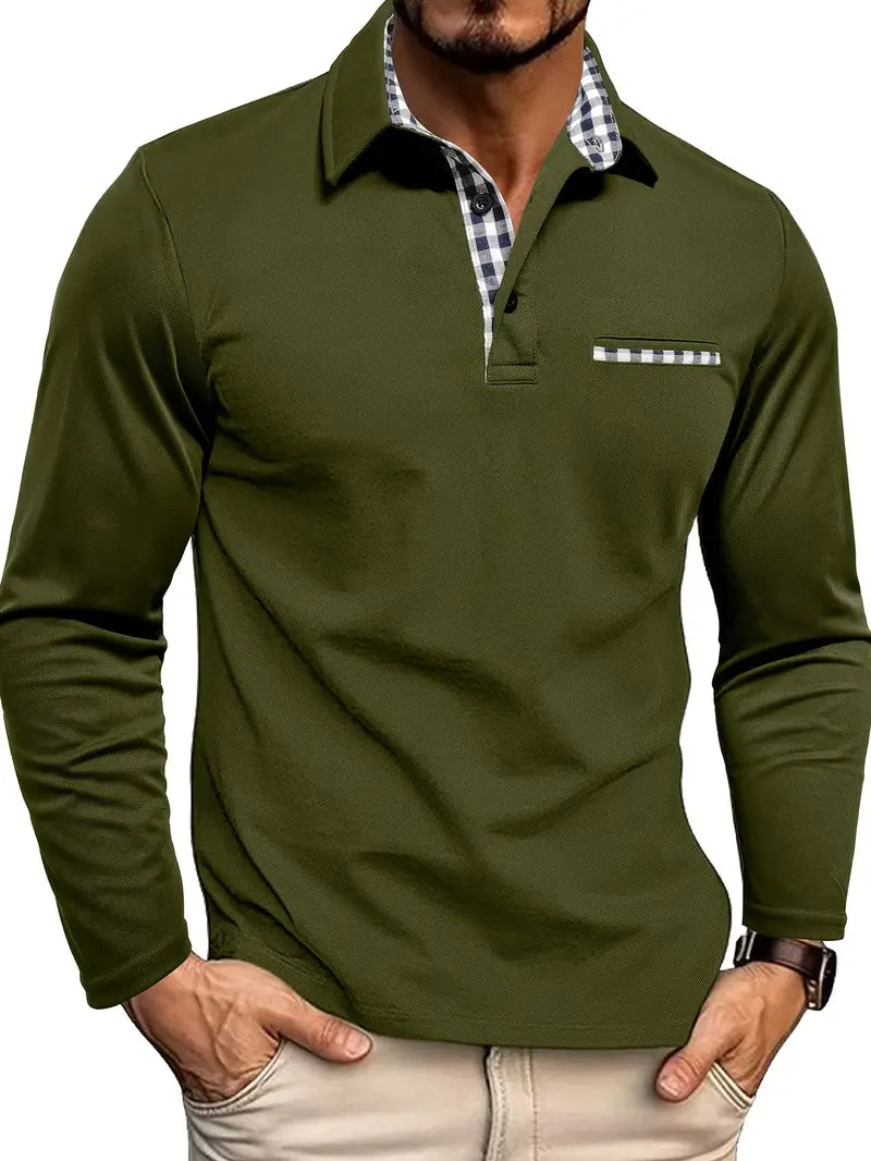 LIAM™ | Plaid Polo