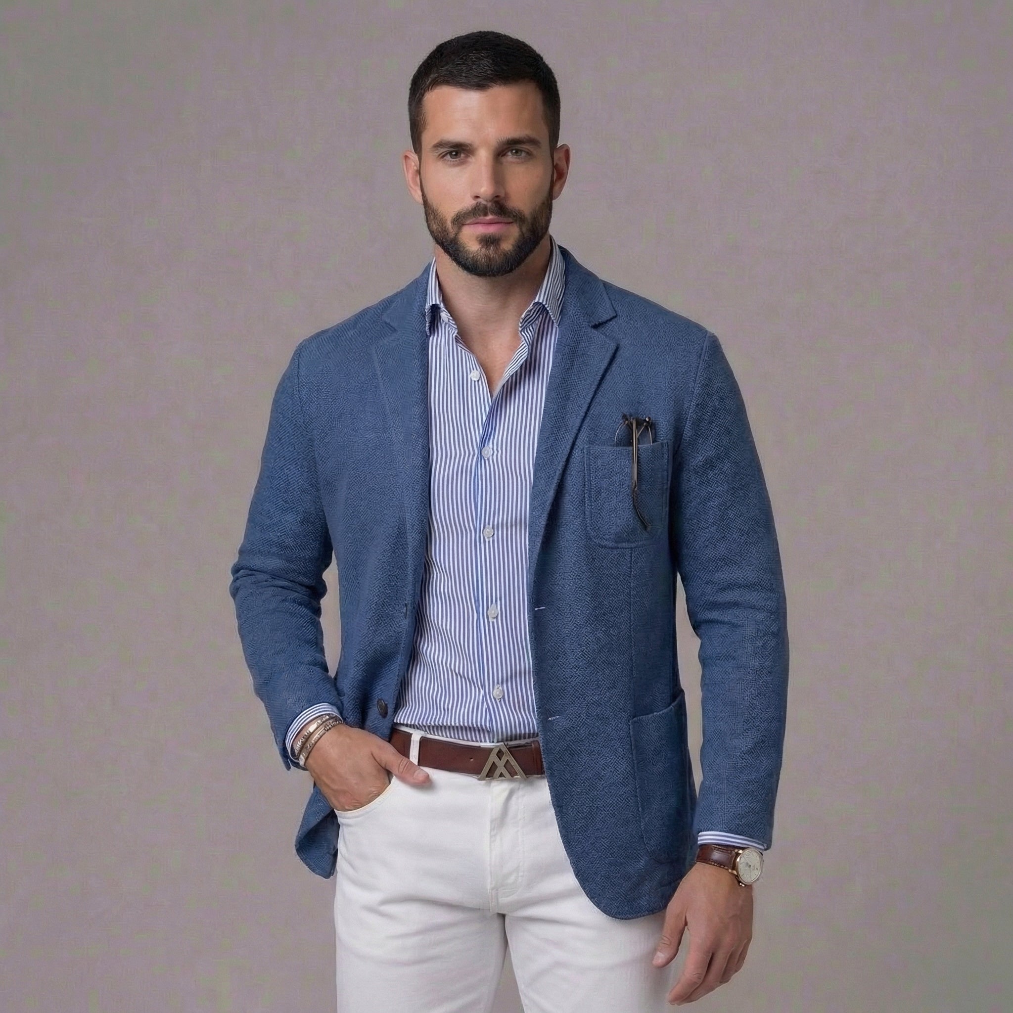 LIAM™ | Men's Everyday Linen Blazer