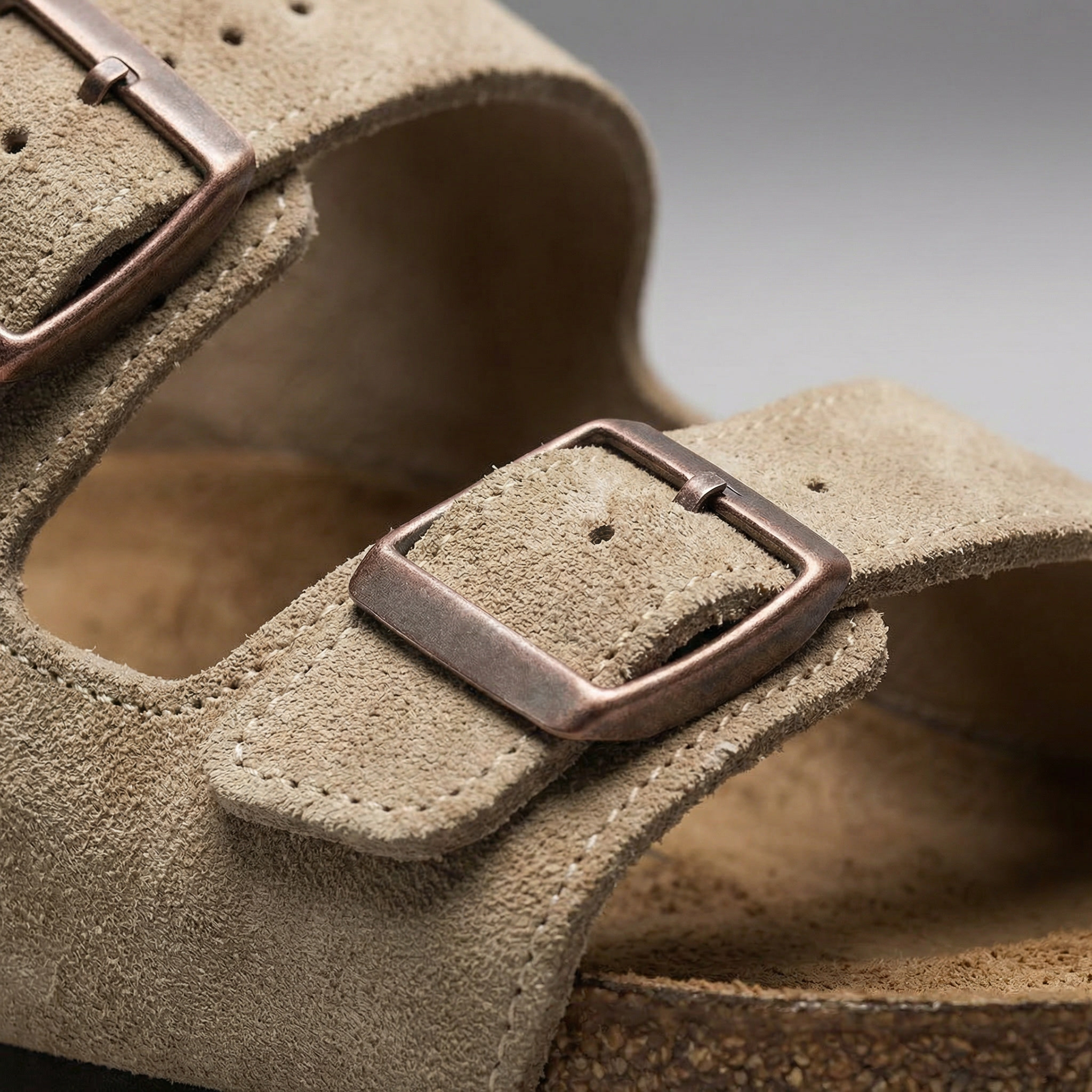 LIAM™ | Men's Double-Buckle Suede Sandals