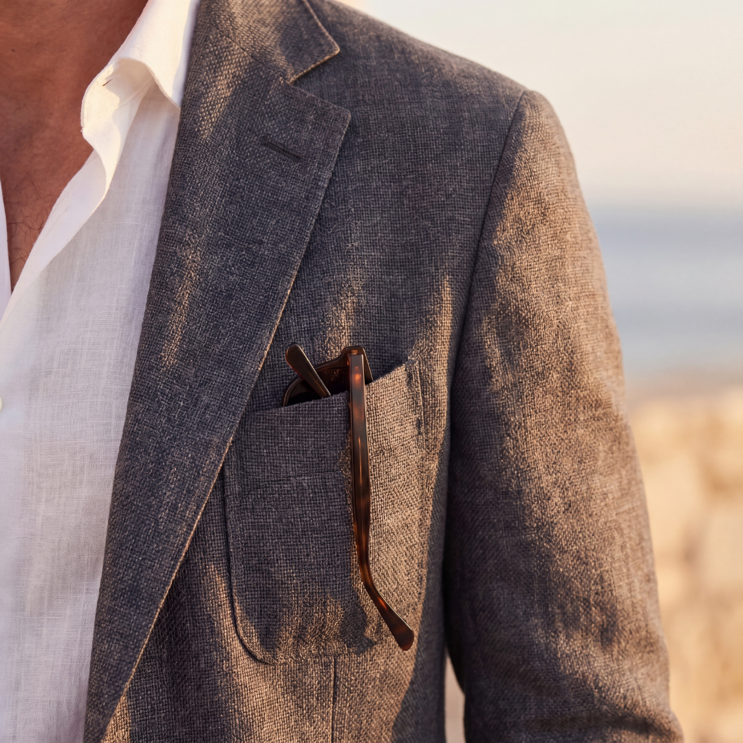 LIAM™ | Men's Unstructured Shoulder Blazer