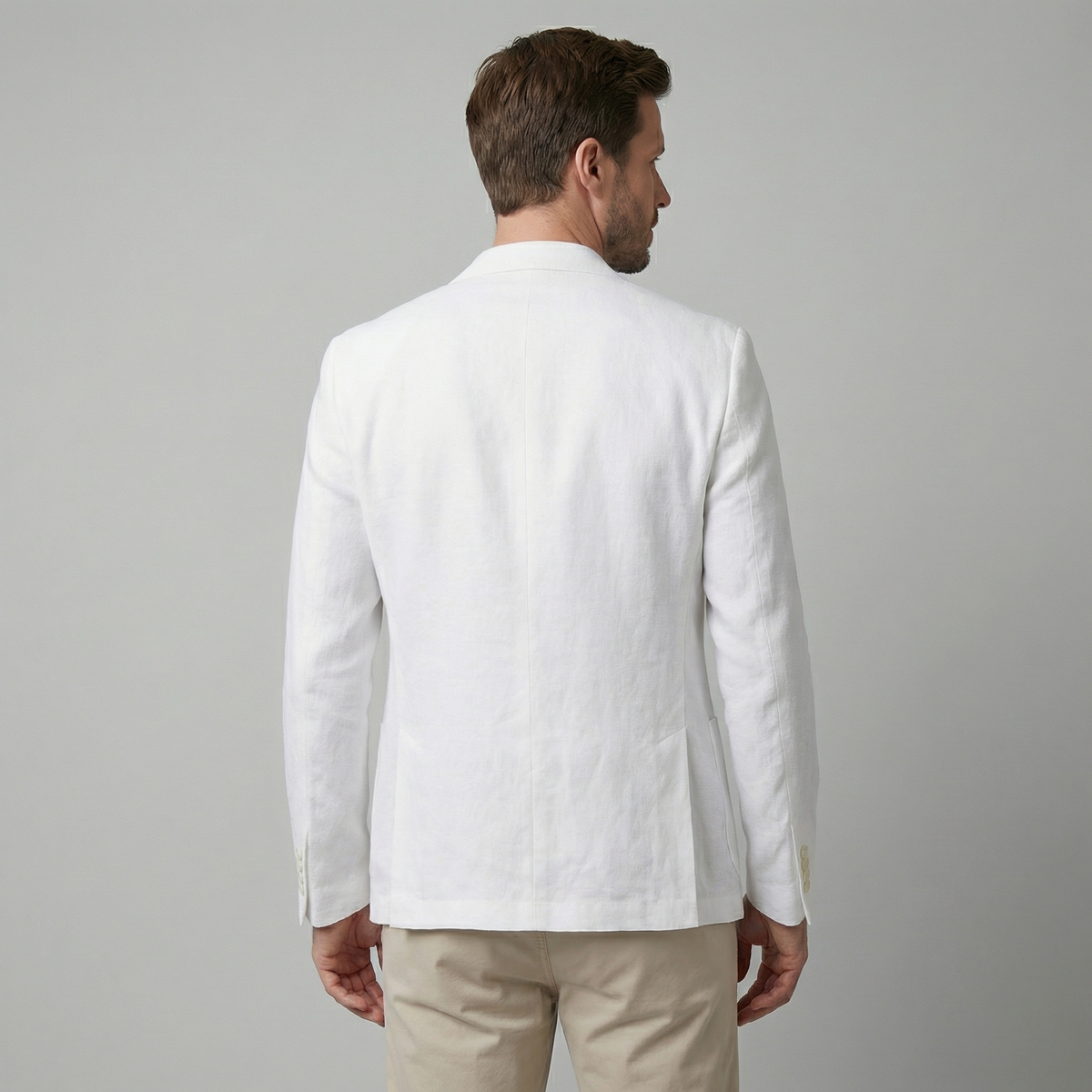 LIAM™ | Men's Two-Button Linen Blazer