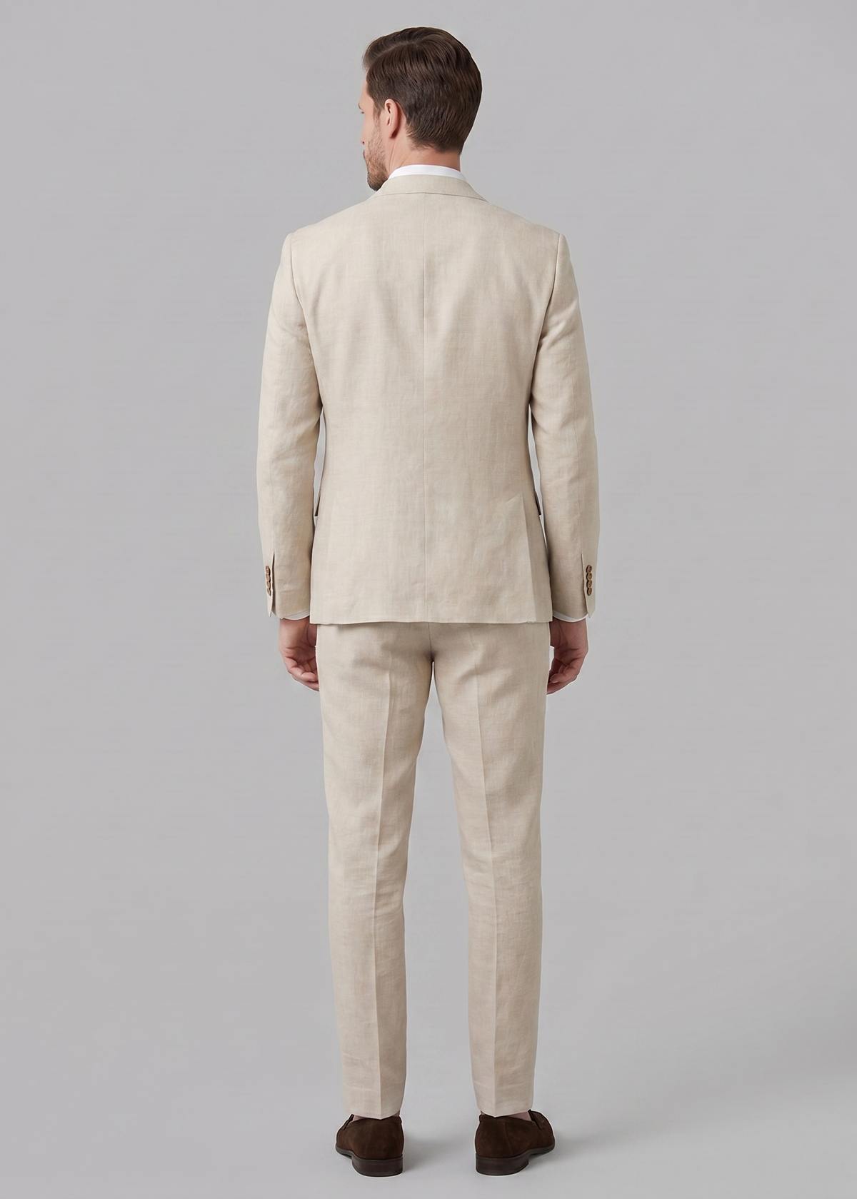 LIAM™ | Men's Linen Blend Two-Piece Suit