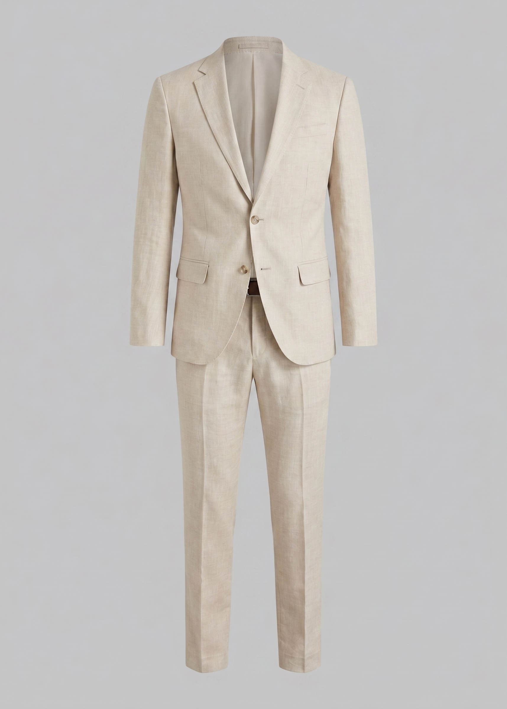 LIAM™ | Men's Linen Blend Two-Piece Suit