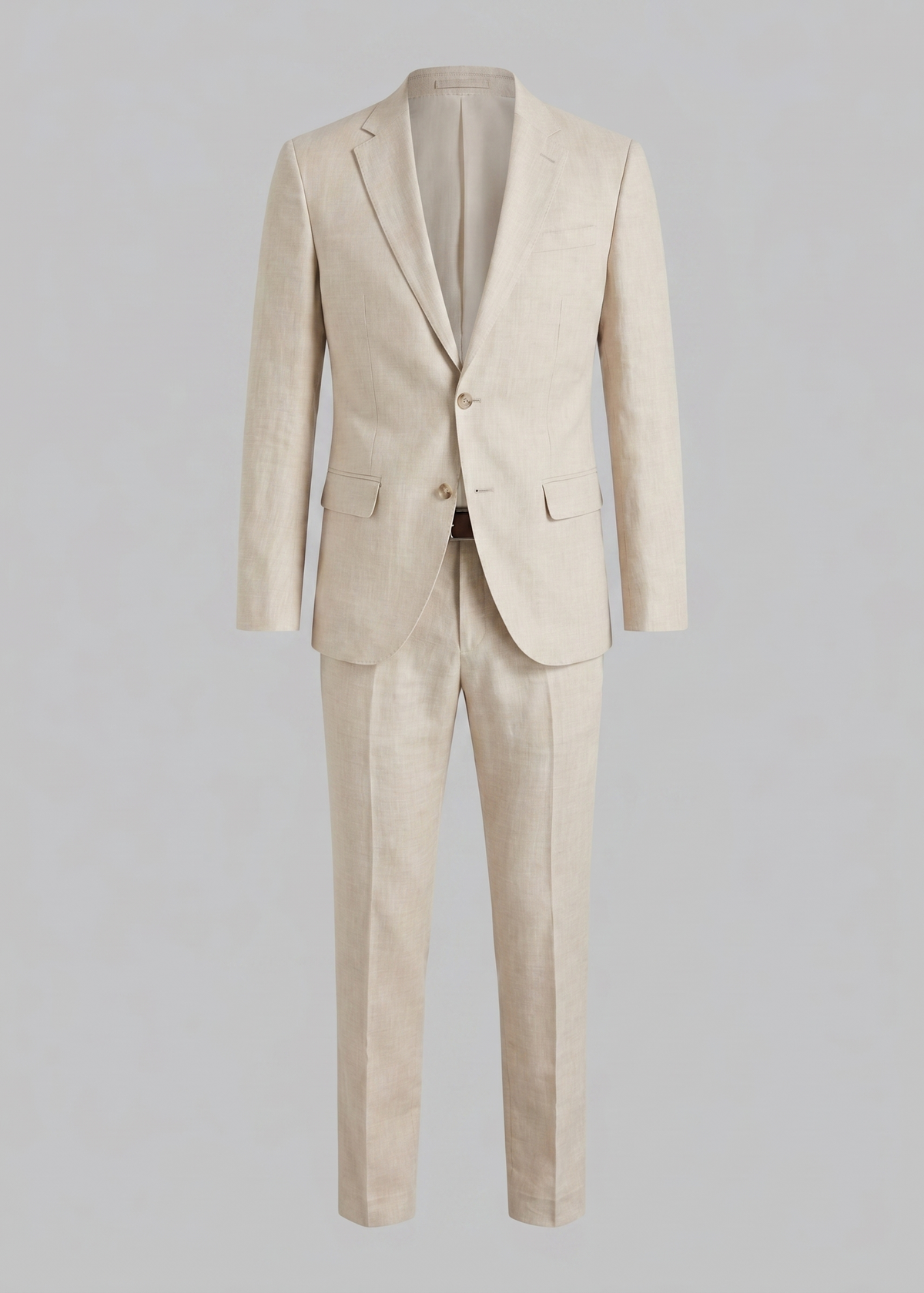 LIAM™ | Men's Linen Blend Two-Piece Suit