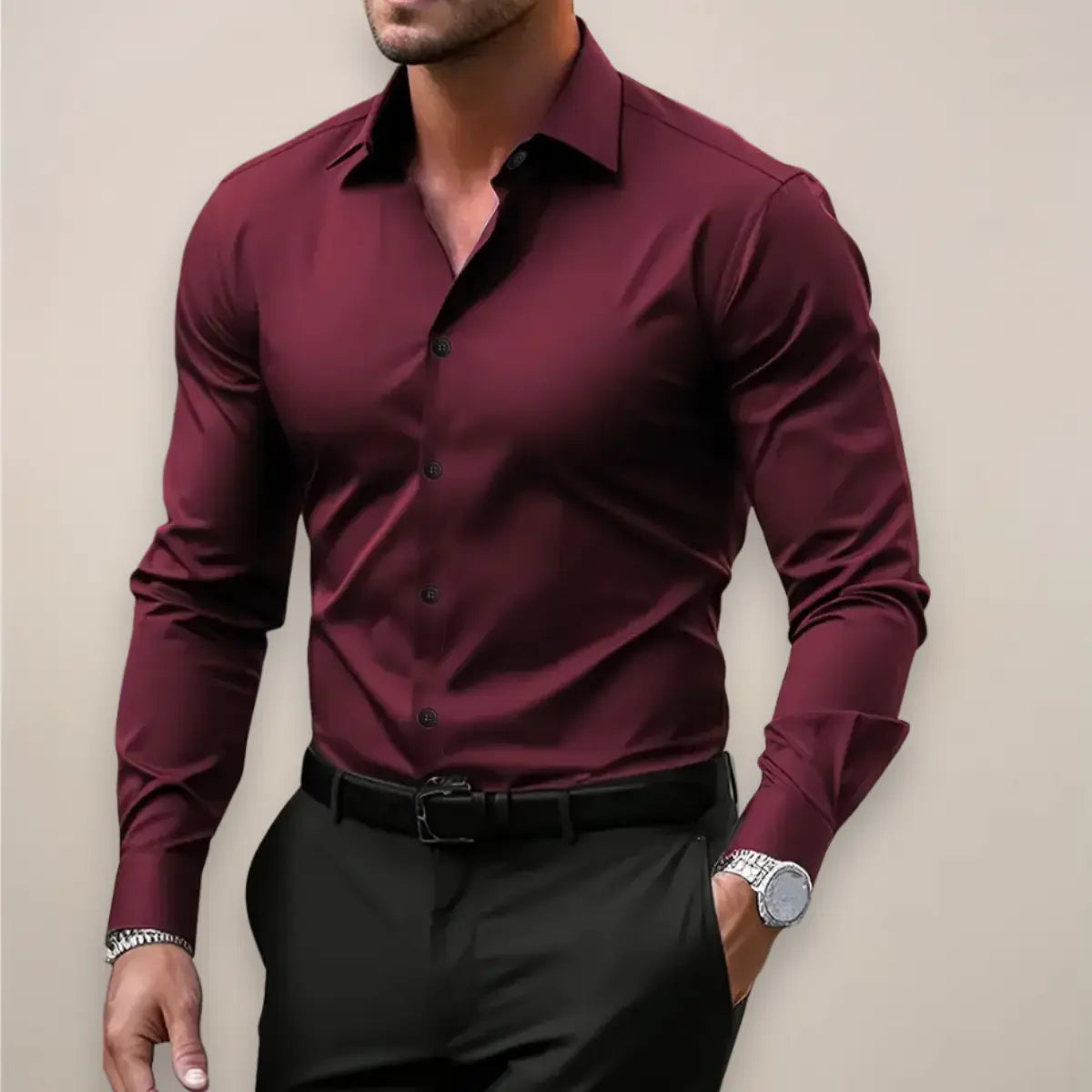 LIAM™ | Stretch Long-Sleeve