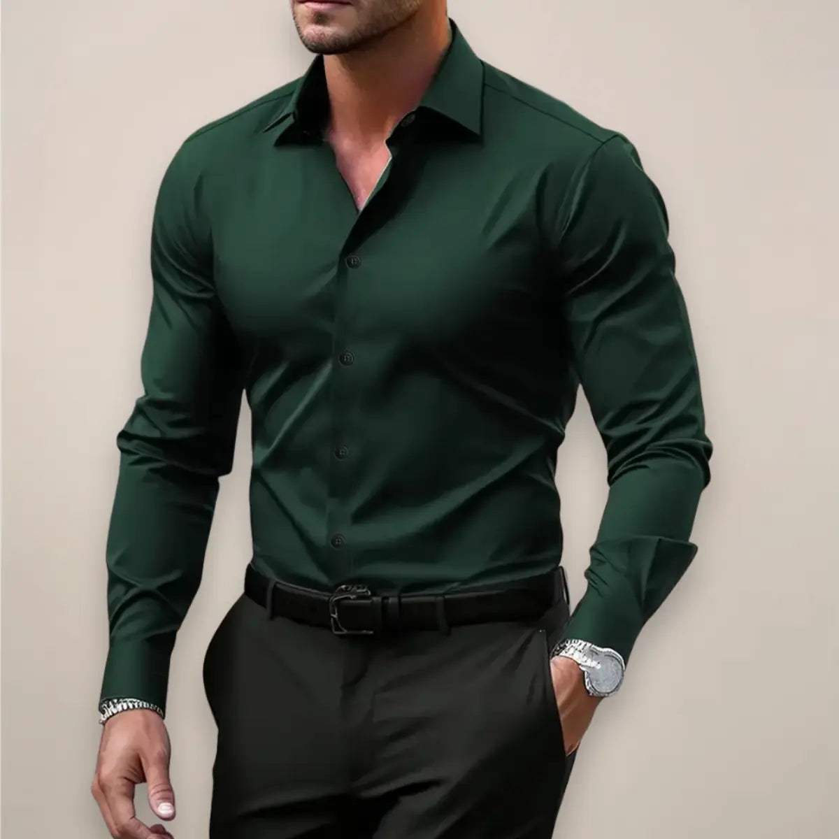 LIAM™ | Stretch Long-Sleeve