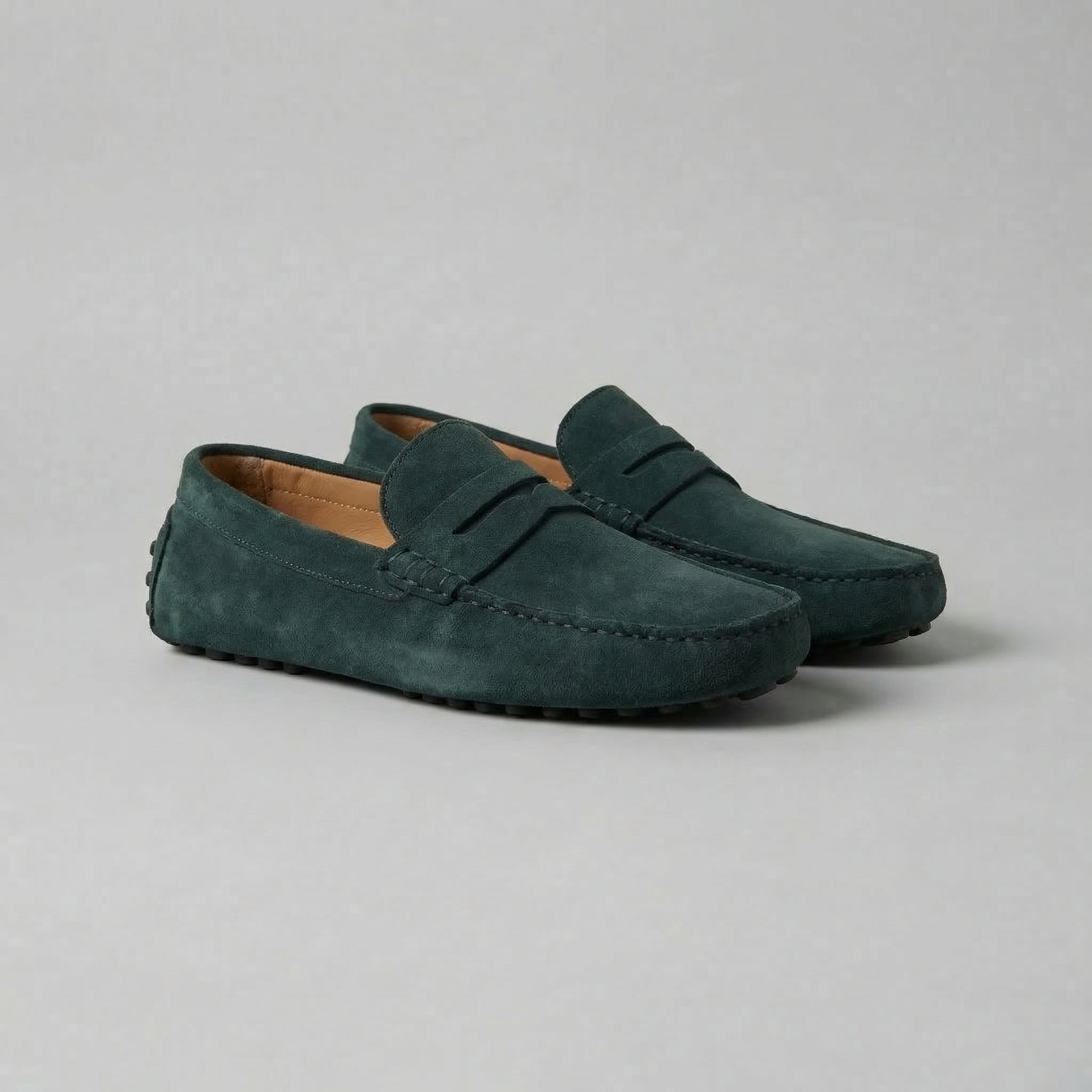 LIAM™ | Men's Classic Suede Penny Loafers