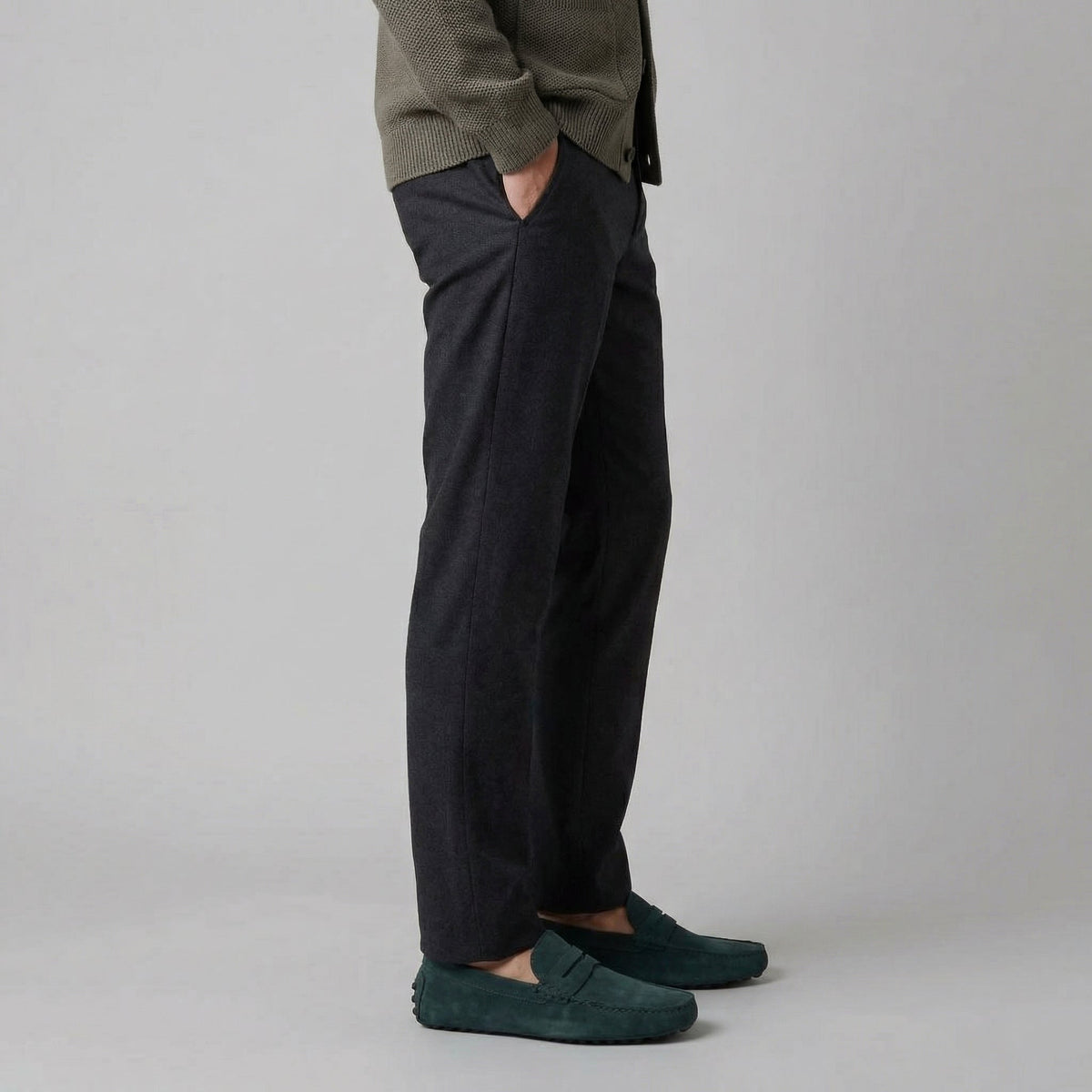 LIAM™ | Men's Classic Suede Penny Loafers