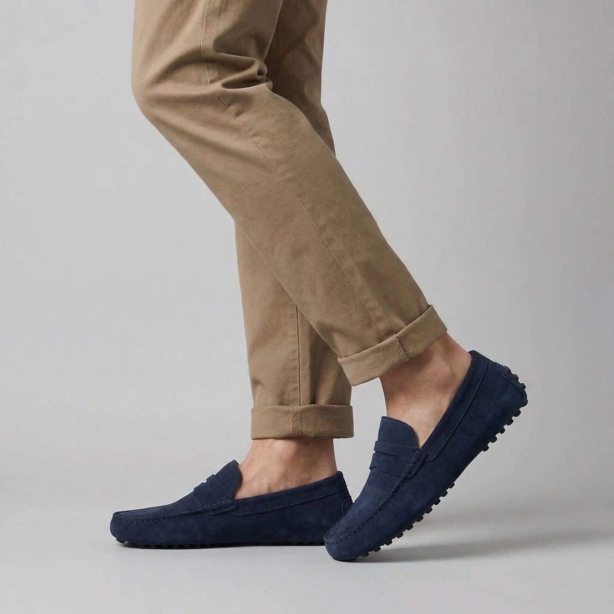 LIAM™ | Men's Classic Suede Penny Loafers