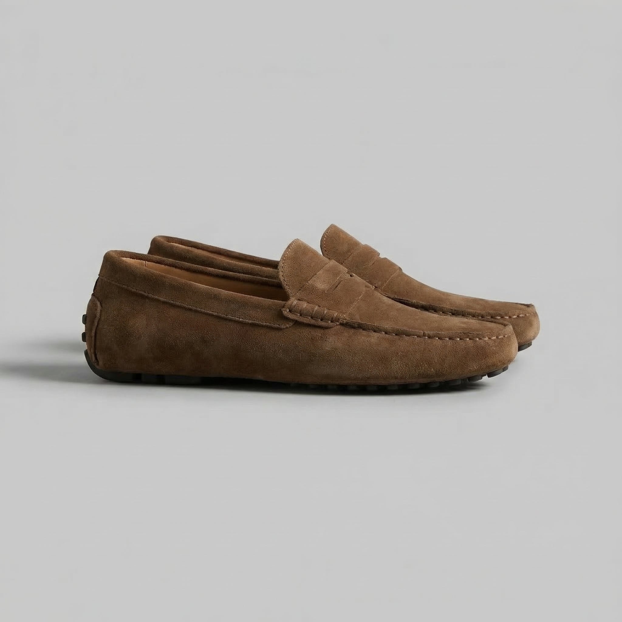 LIAM™ | Men's Classic Suede Penny Loafers